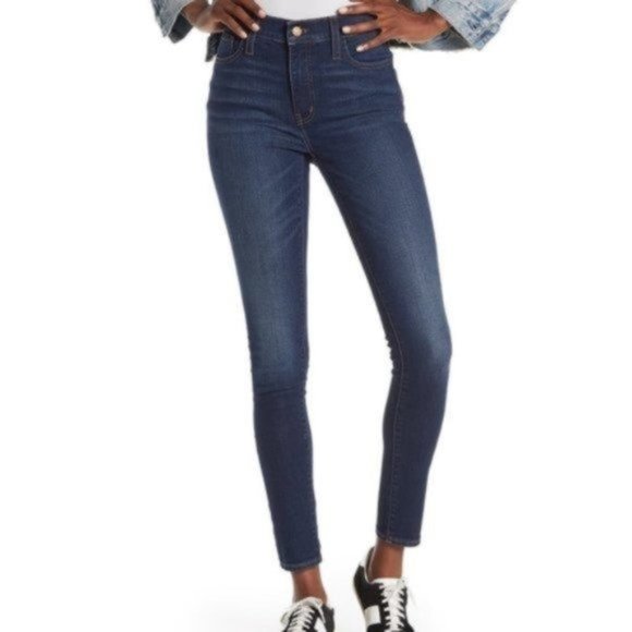 Madewell Denim - Madewell Magic Pocket 9" Mid-Rise Skinny Jeans